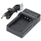 USB Oplader - Compatibel met Nikon EN-EL19 Pentax D-LI88 Sanyo DB-L80 - Micro USB - Zwart