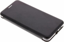 Hoesje Met Pasjeshouder Geschikt voor Samsung Galaxy A8 (2018) - Slim Folio Bookcase - Zwart