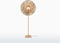 GOOD&MOJO Vloerlamp Kalimantan - Bamboe - 87x30x180cm - Scandinavisch,Bohemian - Staande lampen voor Woonkamer - Slaapkamer