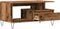 vidaXL - Salontafel - 90x49x45 - cm - bewerkt - hout - oud - houtkleurig