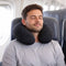 Travelhawk Nekkussen - Memory Foam - Ergonomisch U-vormig - Zwart