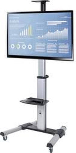 SpeaKa Professional SP-6646940 - TV-trolley - Verstelbare hoogte tot 160 cm - Max. 70" (1x)