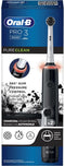 Oral-B Pro 3 - Elektrische tandenborstel - 3 poetsstanden met druksensor - Zwart (2 stuks)