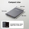Intenso MW5000 - Magnetische Powerbank - 5000 mAh - Draadloos opladen tot 15W - Grijs