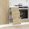 vidaXL - Onderkast - 40x46x81,5 - cm - spaanplaat - sonoma - eikenkleurig