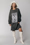 Colourful Rebel CLRFL RBL Tour Sweat Jurk - Loose fit - Lange mouw - M (2022)