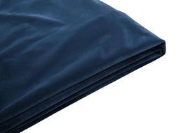 Bedrok Fluweel FITOU 160 x 200 cm Donkerblauw