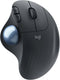 Logitech M575 Ergo - Draadloze Trackball Muis - Ergonomisch ontwerp - Grafiet