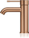 GROHE Essence New - Wastafelkraan - Lage uitloop met trekwaste - Warm Sunset geborsteld (mat brons)