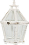 Outdoor Living lantaarn Sierra Nevada - wit hout