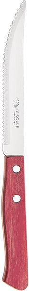 Di Solle Sollewood Steakmes - 11 cm Lemmet - RVS met Duurzaam Houtcomposiet