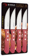 Di Solle Sollewood Steakmes Jumbo set 4 stuks in doos RVS duurzaam houtcomposiet