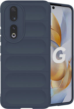 imoshion Hoesje - Geschikt voor Honor 90 - EasyGrip Backcover - Donkerblauw