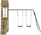 vidaXL - Speelhuis - geïmpregneerd - grenenhout