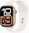 Apple Watch Series 10 - Smartwatch - GPS + Cellular - 46mm - Rosé Goud (Blauw)