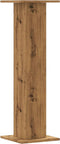 vidaXL - Plantenstandaards - 2 - st - 30x30x95 - cm - hout - artisanaal - eiken