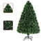 Costway Kunstkerstboom - Kunstkerstboom met LED-verlichting - 120 cm hoog - Groen