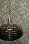 PTMD Norris Copper Metal Hanging Lamp Layers Round