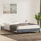 vidaXL - Bedframe - zonder - matras - 140x210 - cm - fluweel - donkergrijs
