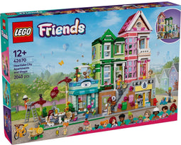 LEGO Friends Heartlake City - Appartementen en winkels - 2040 onderdelen