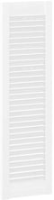 vidaXL - Kastdeuren - louvredesign - 2 - st - 99x29,5 - cm - wit