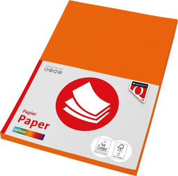 Kopieerpapier Quantore Colour A4 160gr oranje 50 vel | 10 stuks
