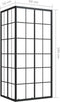 vidaXL - Douchecabine - 90x70x180 - cm - ESG