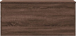 vidaXL - Opbergbox - 100x42x46 - cm - bewerkt - hout - bruin - eikenkleurig