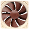 Noctua NF-P12 PWM - Ventilator 120mm - Geluidssterkte 19,8dB(A) - Bruin