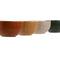 Kom Home ESPRIT Beige Grijs Mosterd Terra cotta Keramiek Scandi 480 ml 14 x 14 x 7,5 cm (4 Stuks)