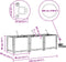 vidaXL - Tuinplanten - met - Waterirrigatiesysteem - 3 - stuks - Bruin
