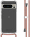 iMoshion Hoesje Geschikt voor Google Pixel 8 Pro Hoesje Met Koord - iMoshion Backcover met koord - Rosé Goud