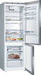 BOSCH KGE49AICA - Koel/vriescombinatie - 302L koelkast 117L vriezer - Serie 6
