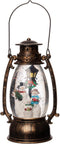 Cbd Lantaarn Met Sneeuwman - Kerstverlichting - 14.5x24 cm Warm Wit