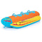 Coast Opblaasbare Bananenboot voor 3 Personen – Oranje/Geel – 252 x 108 x 51 cm