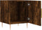 vidaXL - Nachtkastje - 40x40x50 - cm - bewerkt - hout - gerookt - eikenkleurig