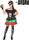 Dia de los Muertos jurk voor dames - Volwassenen kostuums