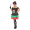 Dia de los Muertos jurk voor dames - Volwassenen kostuums