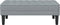 vidaXL - Ligbed - Lichtgrijs - 113x57x39 - cm - Stof