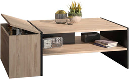 Diagone - Salontafel - Bruin - 107x60x38 cm