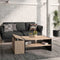 Diagone - Salontafel - Bruin - 107x60x38 cm