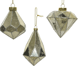 Diamant plc d7.10h10.5 cm parel a3 kerst
