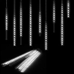 Diamanten regenlichtketting koud wit binnen of buiten