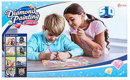 Diamond Painting op Gespannen Canvas 30x30cm verschillende kleuren