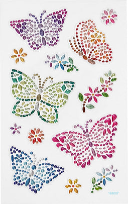 Diamond stickers vel 15x165 cm 1vel