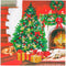 Diamondpainting crystal art kaart christmass tree