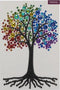 Diamondpainting Crystal Art Kaart Regenboogboom 10x15cm