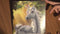 Diamondpainting Crystal Art Kit Kat 30x30cm