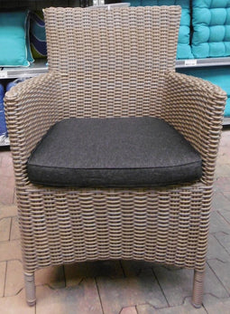 Diana Dining stoel incl handgreep Wicker HM02 Kobo - stof 239