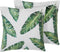 DIANELLA - Sierkussen set van 2 - Groen - 45 x 45 cm - Polyester